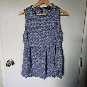 Rachel Zoe Blue Tank Top, Size Small
